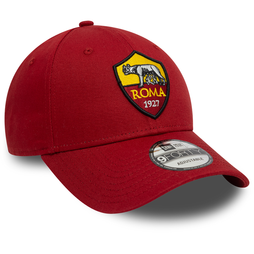 Czapka AS Roma New Era 9FORTY Core czerwony