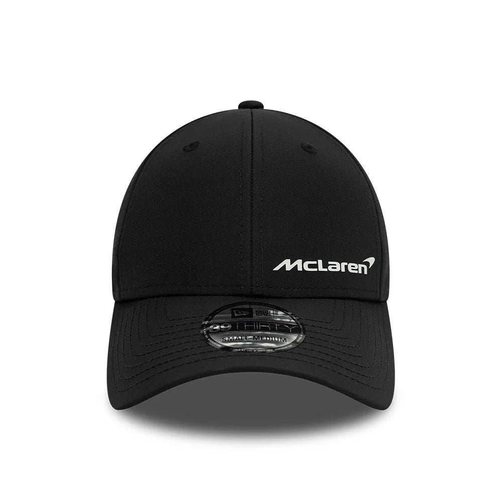 Bucket Hat McLaren, New Era, Essential, Schwarz
