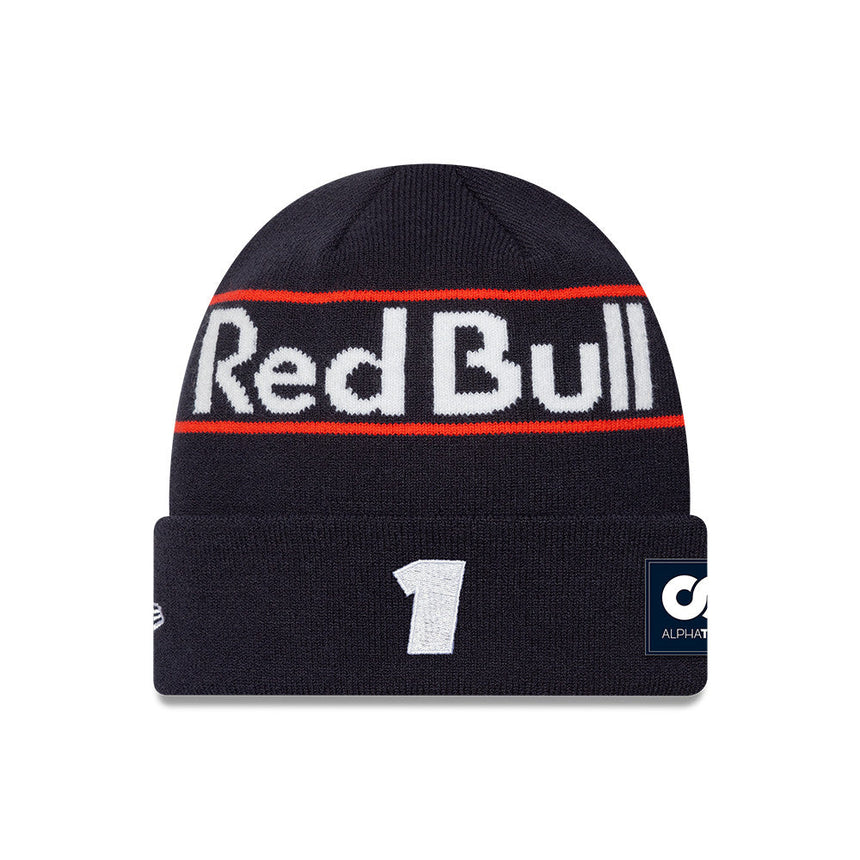 Czapka dzianinowa Red Bull Racing, Max Verstappen, New Era, Niebieska 🔥