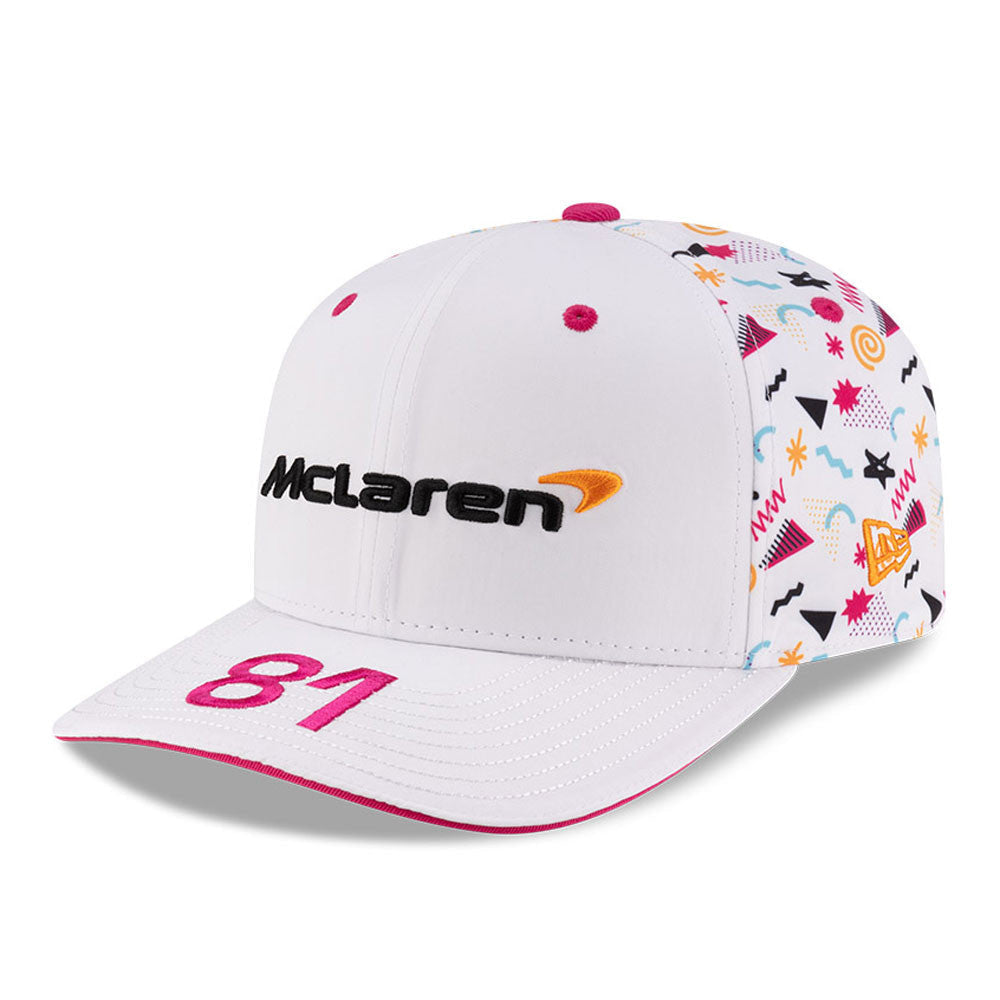 McLaren Baseballkappe, Japan, Oscar Piastri, New Era, 9SEVENTY SS, Weiß 🔥