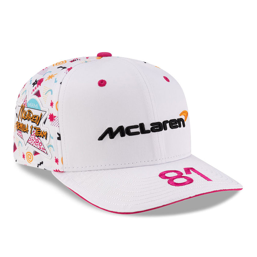 McLaren Baseballkappe, Japan, Oscar Piastri, New Era, 9SEVENTY SS, Weiß 🔥