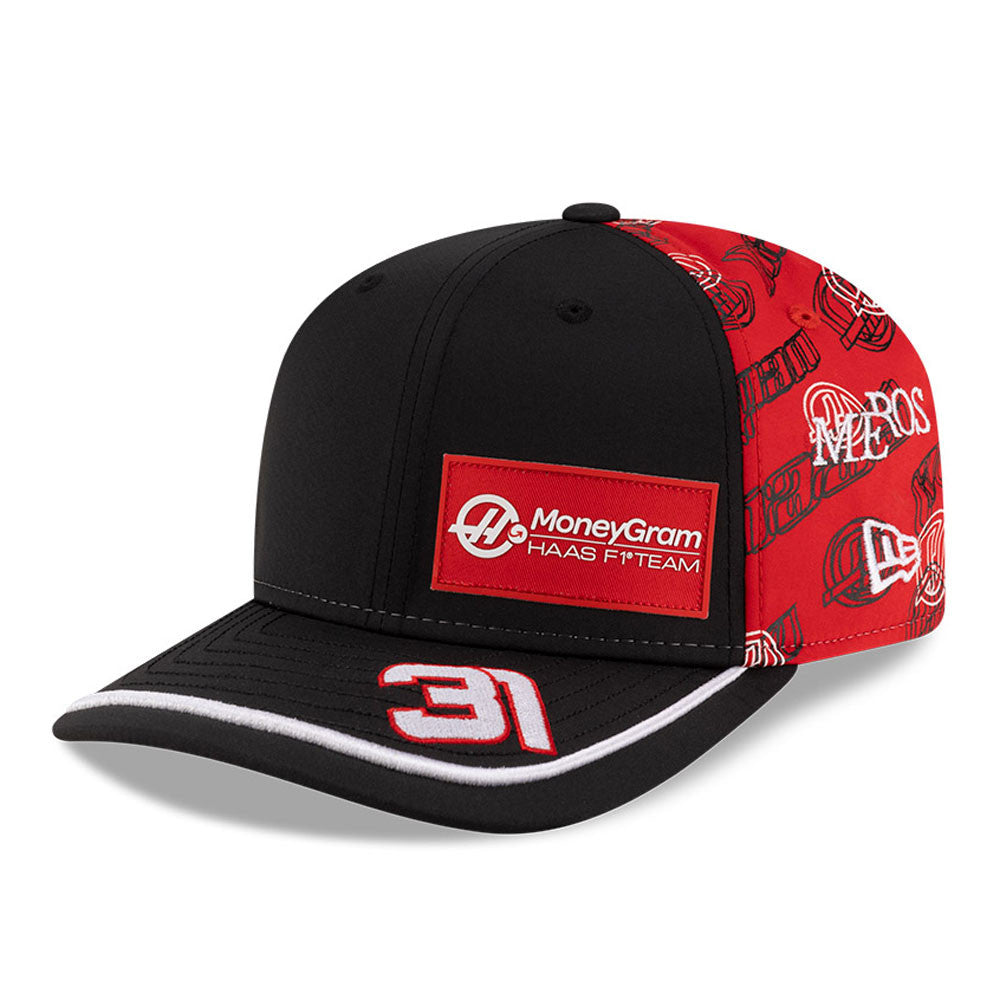 Haas F1 Baseball Cap, Japan SE, Esteban Ocon, New Era, 9SEVENTY, Schwarz 🔥