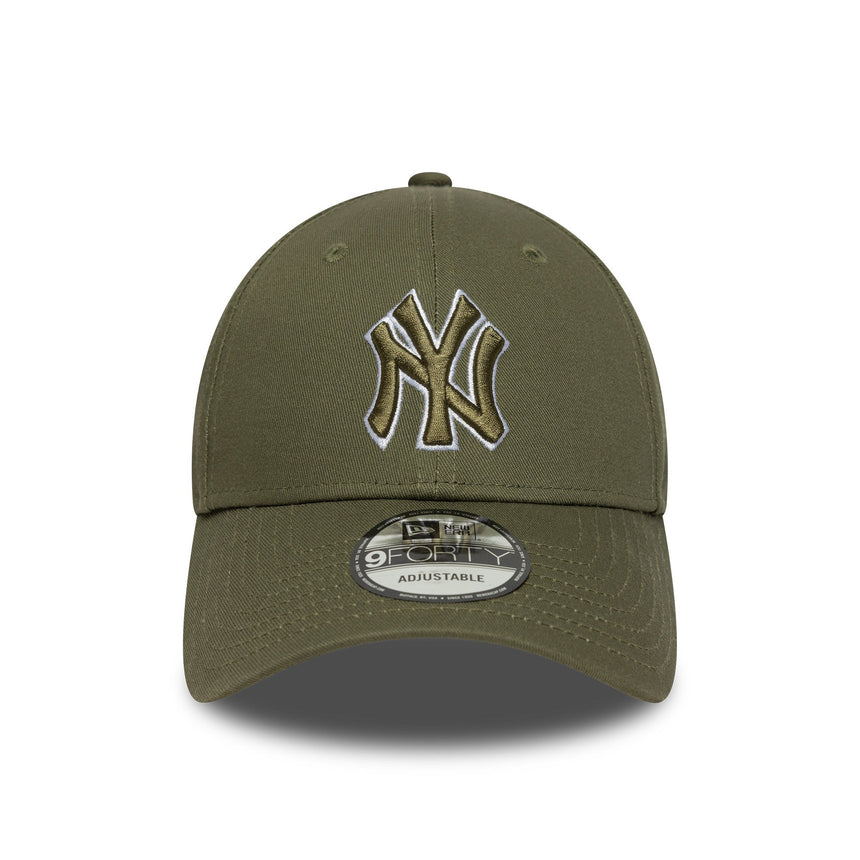 Czapka New York Yankees, New Era, 9FORTY, koloru khaki