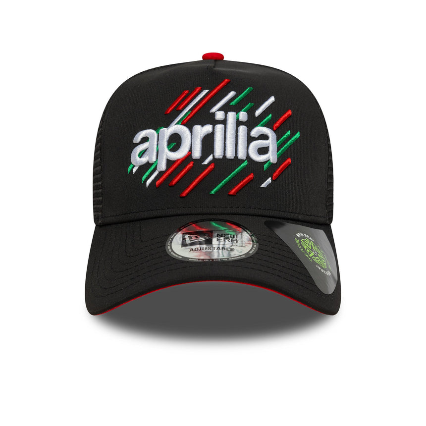 Aprilia czapka trucker A-Frame czarna