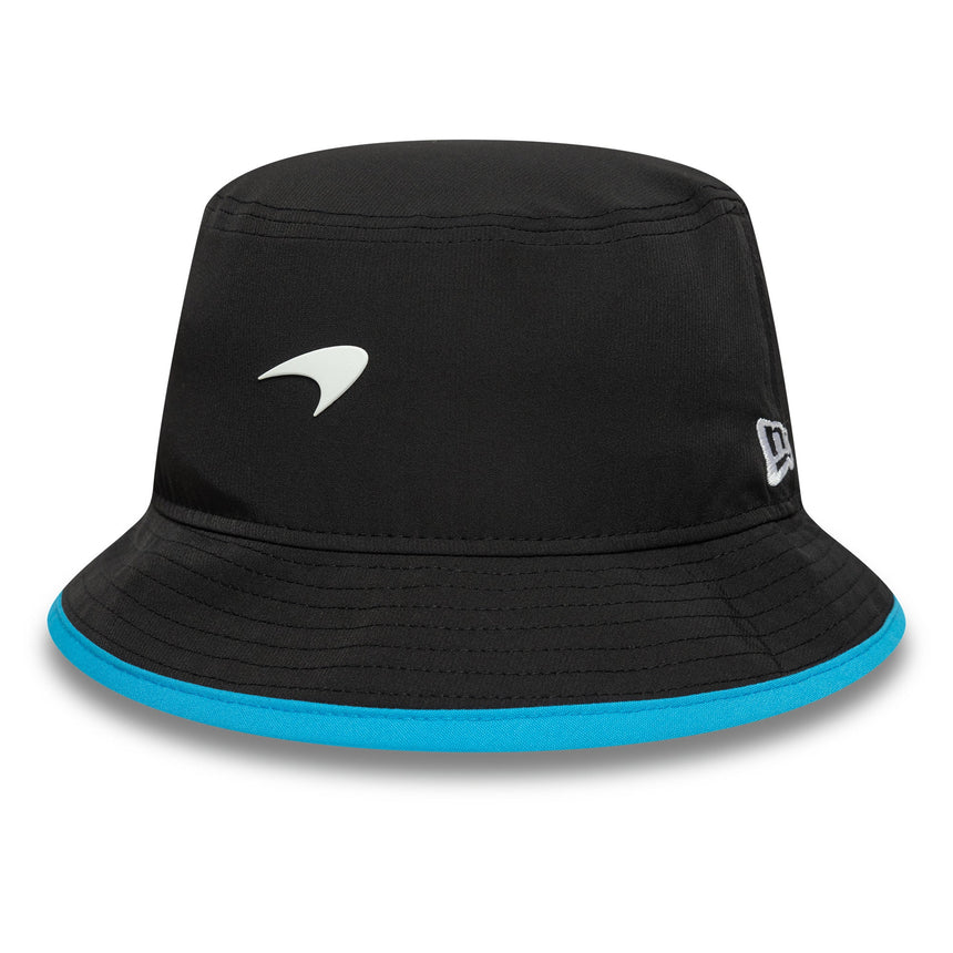 Czapka bucket McLaren, POP, New Era, zwężana, czarna