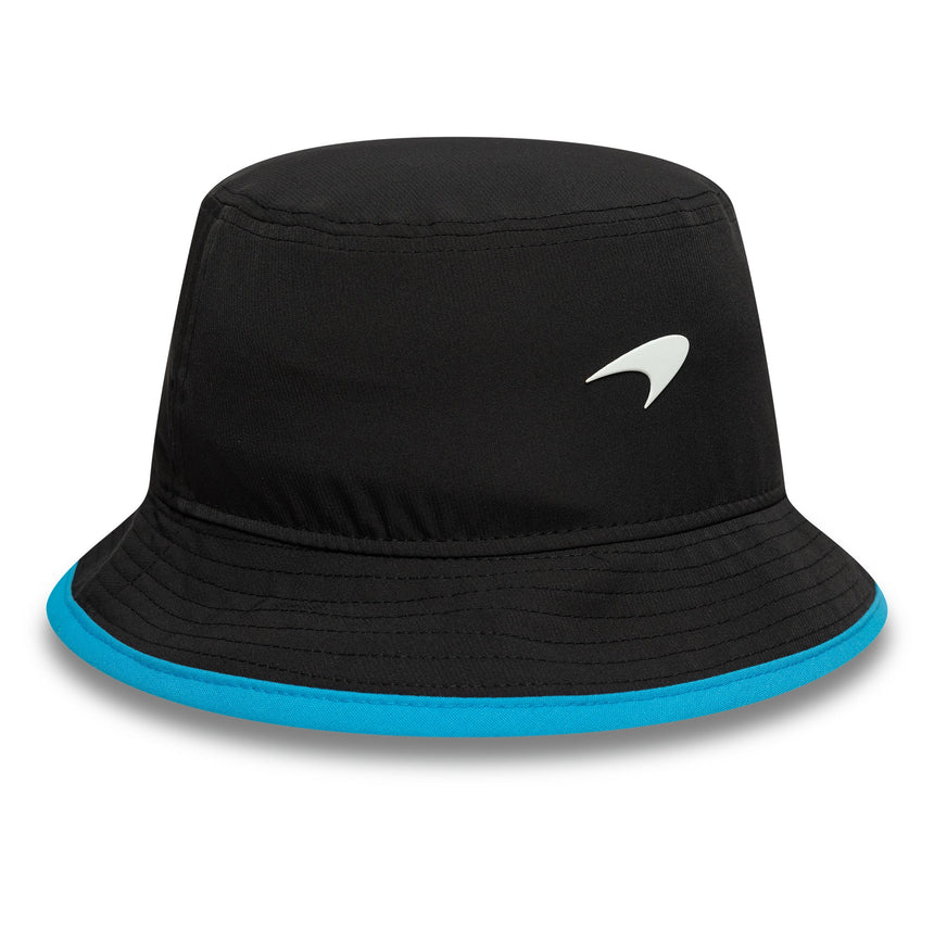 Czapka bucket McLaren, POP, New Era, zwężana, czarna