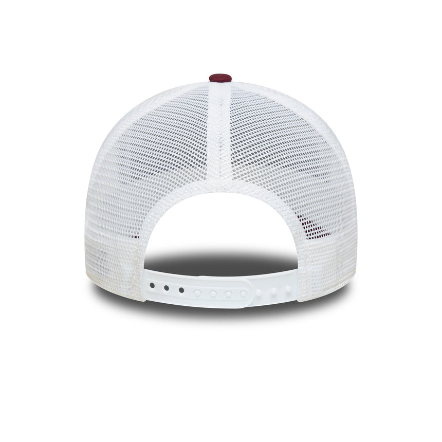 Czapka Visa RB, trucker, sezonowa, New Era, 9FORTY, bordowa