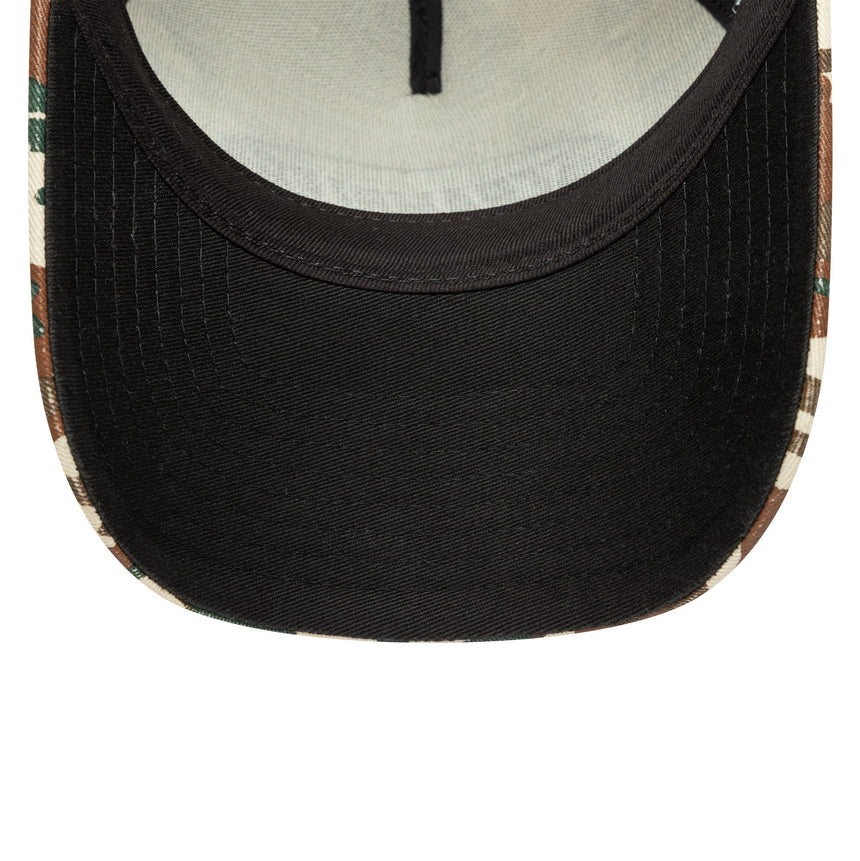 Czapka trucker Ducati, scrambler camo, New Era, 9FORTY, beżowa