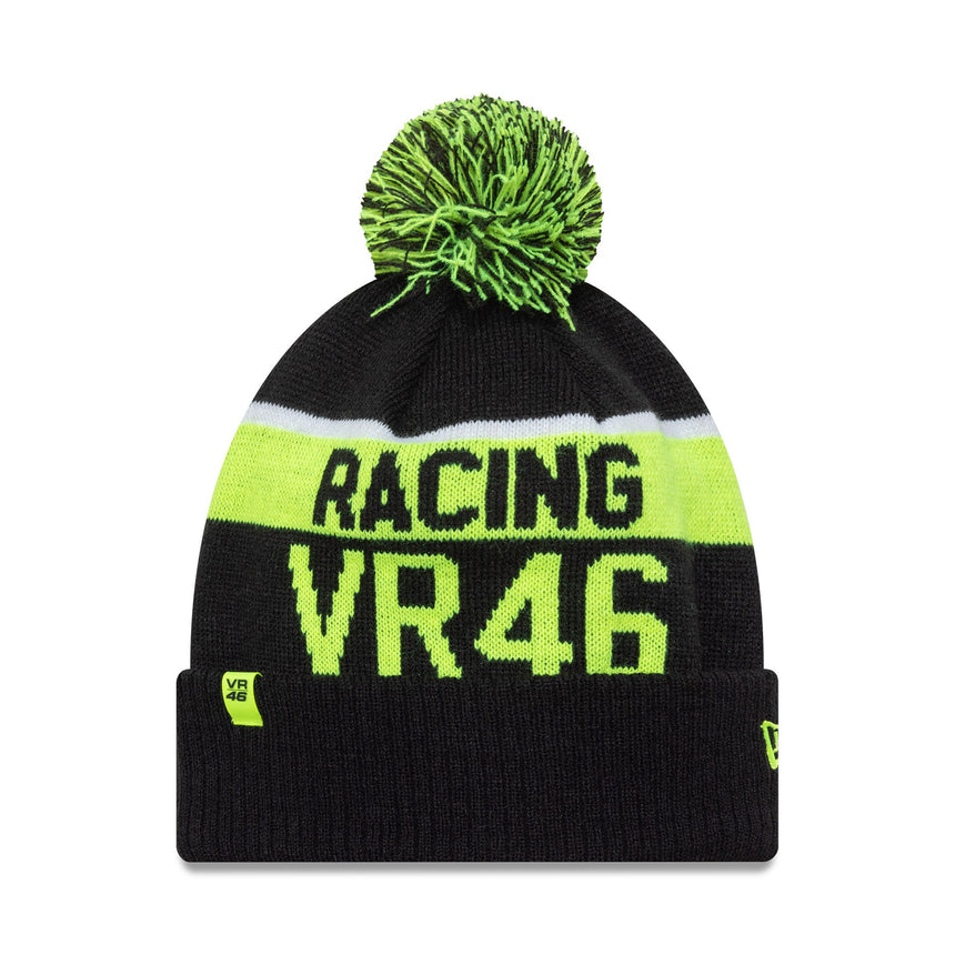Czapka beanie Valentino Rossi nr 46 VR46, logotyp, New Era, wielobarwna