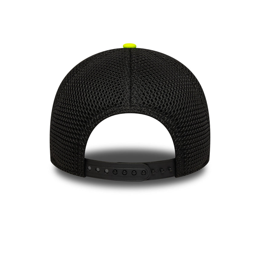 Czapka Valentio Rossi #46, trucker, VR46, New Era, 9FORTY, czarna