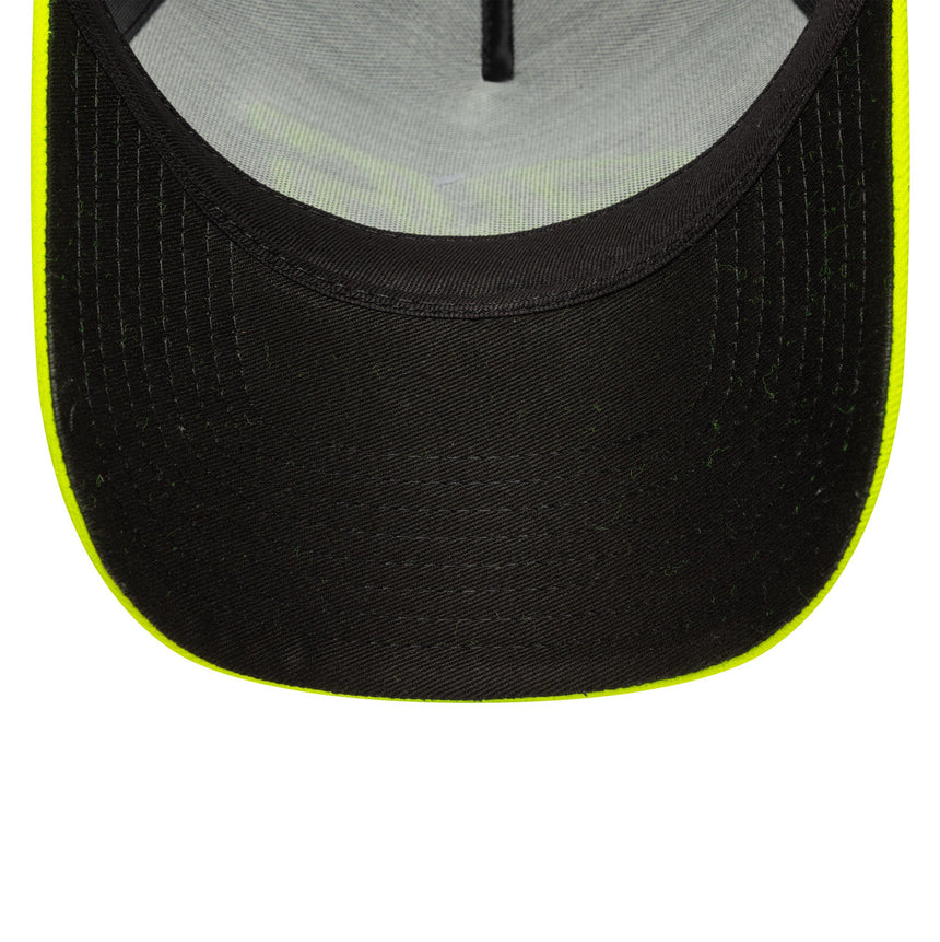 Czapka Valentio Rossi #46, trucker, VR46, New Era, 9FORTY, czarna