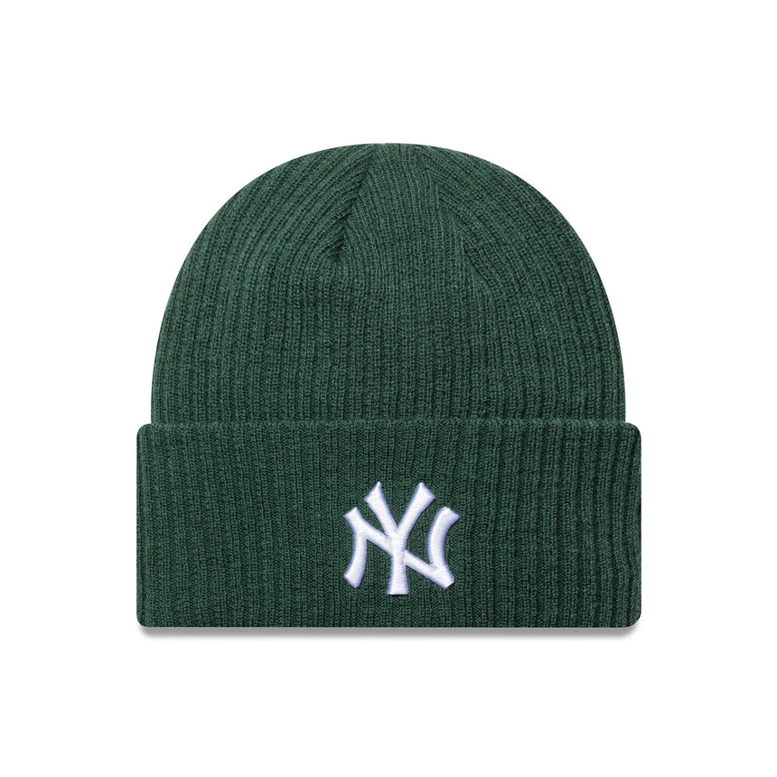 Czapka beanie New York Yankees, z szerokim ściągaczem, New Era, zielona