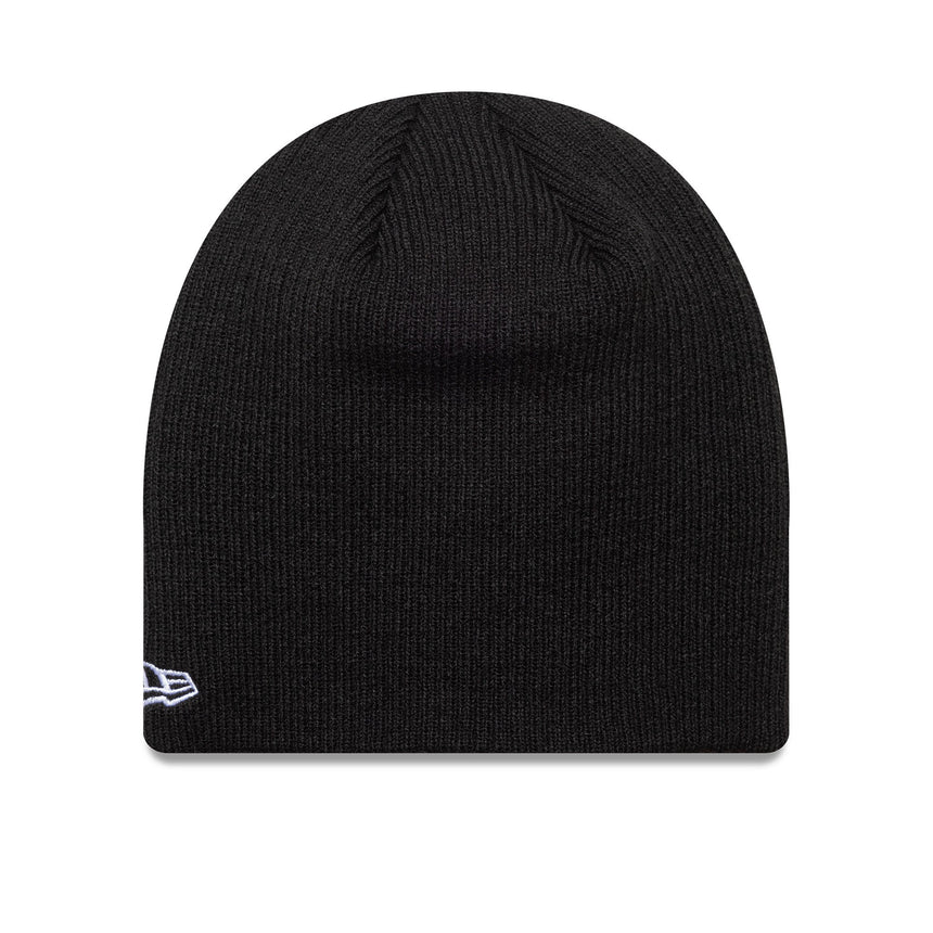 Czapka beanie Chicago Bulls, essential, skull knit, New Era, czarna