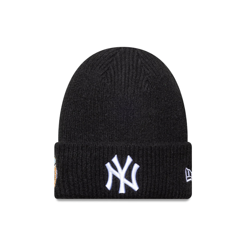 czapka beanie New York Yankees, YenkeesCO, Światowa seria, New Era, czarna