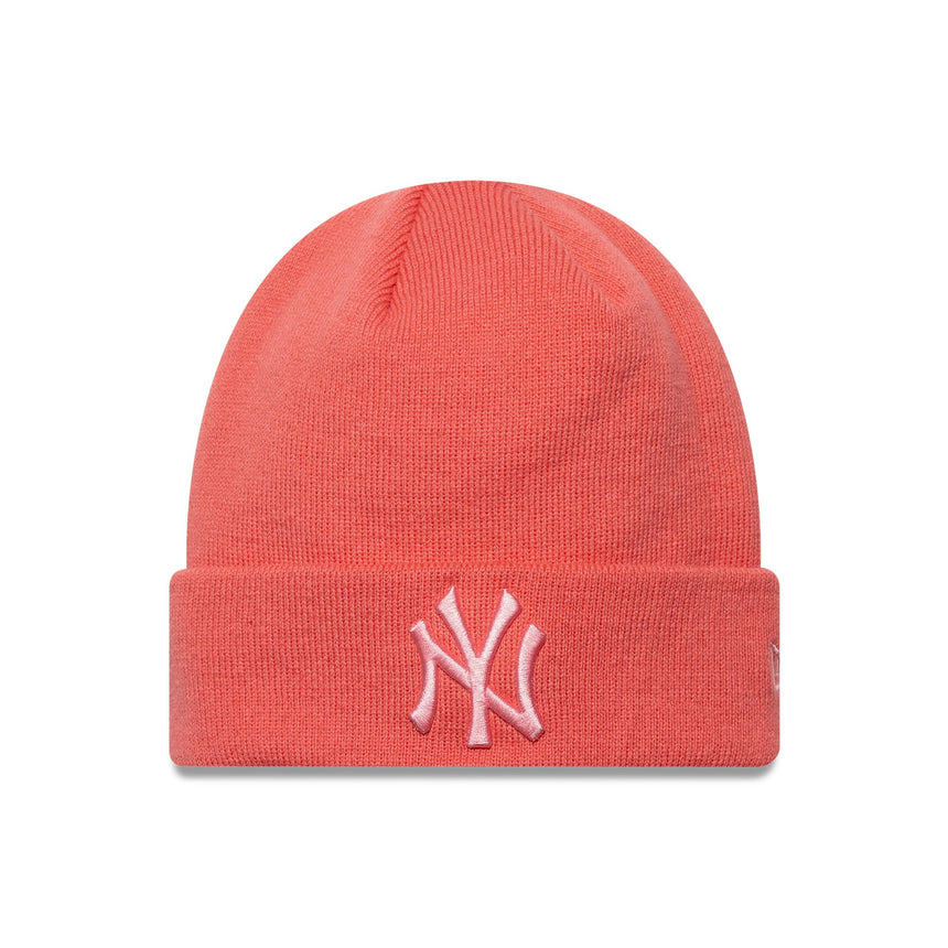 Czapka beanie New York Yankees, New Era, różowa