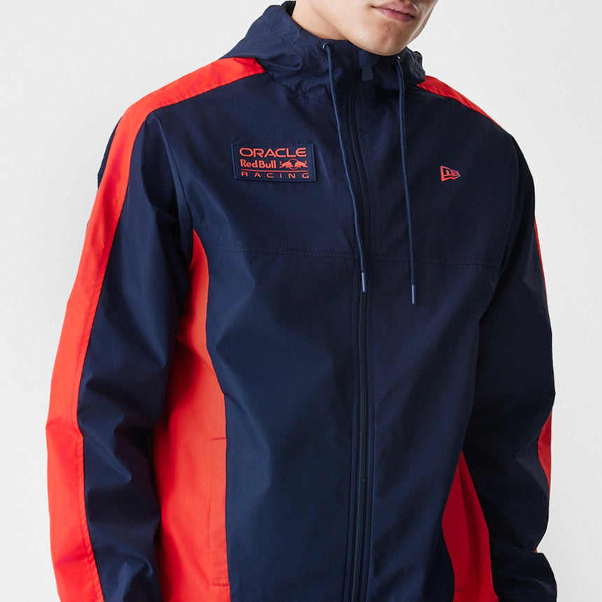 Kurtka Red Bull Racing, Windrunner, New Era, niebieska