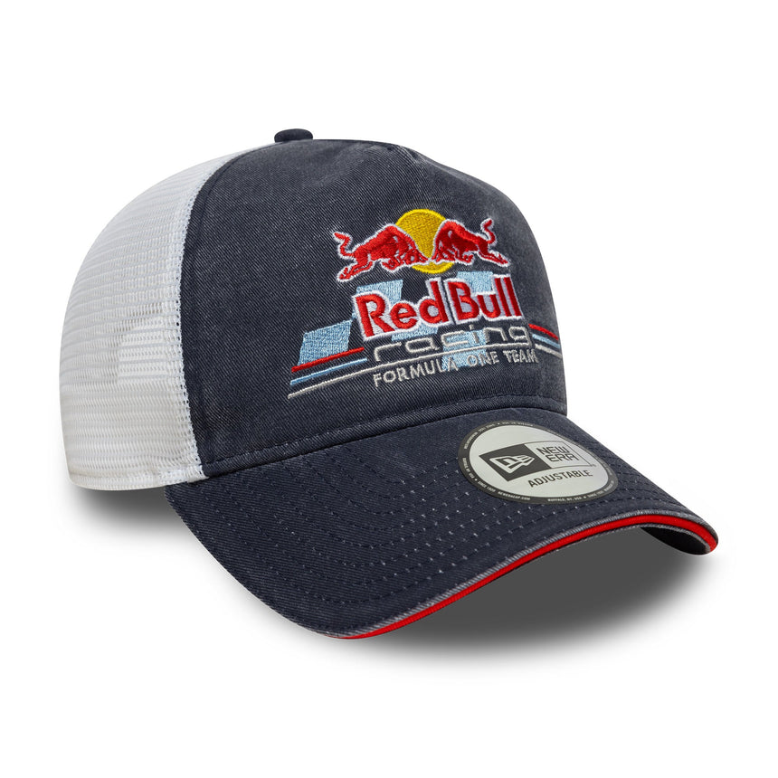 Czapka trucker Red Bull Racing, REEDITION, New Era, 9FORTY, wielobarwna