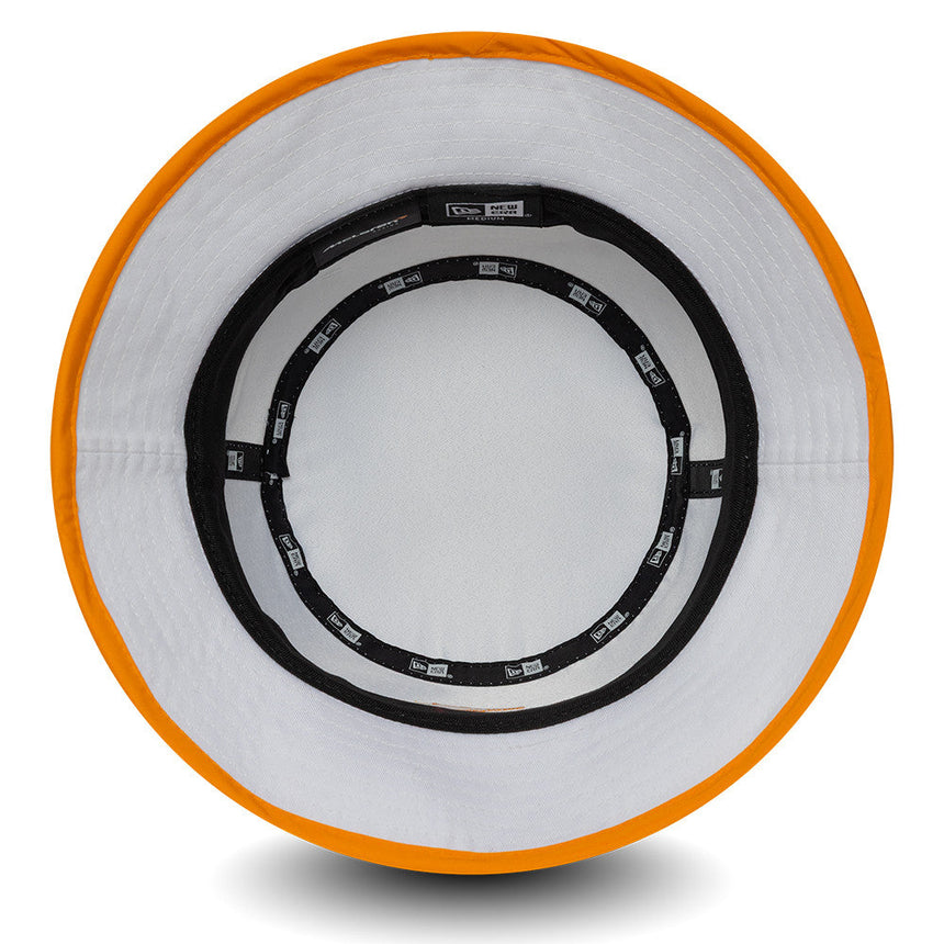 McLaren × Reiss czapka typu bucket, sezonowa, zwężana, New Era, 9FORTY, biała