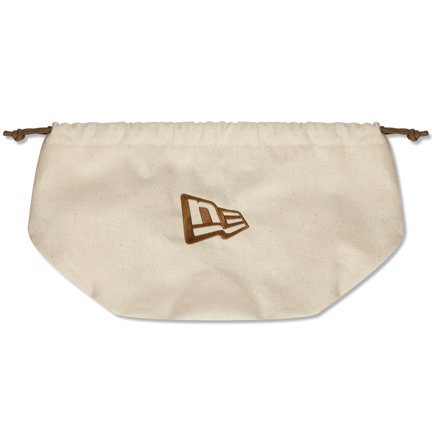 Czapka z daszkiem New York Yankees, skórzana, New Era, 9FORTY, gładka, brązowa