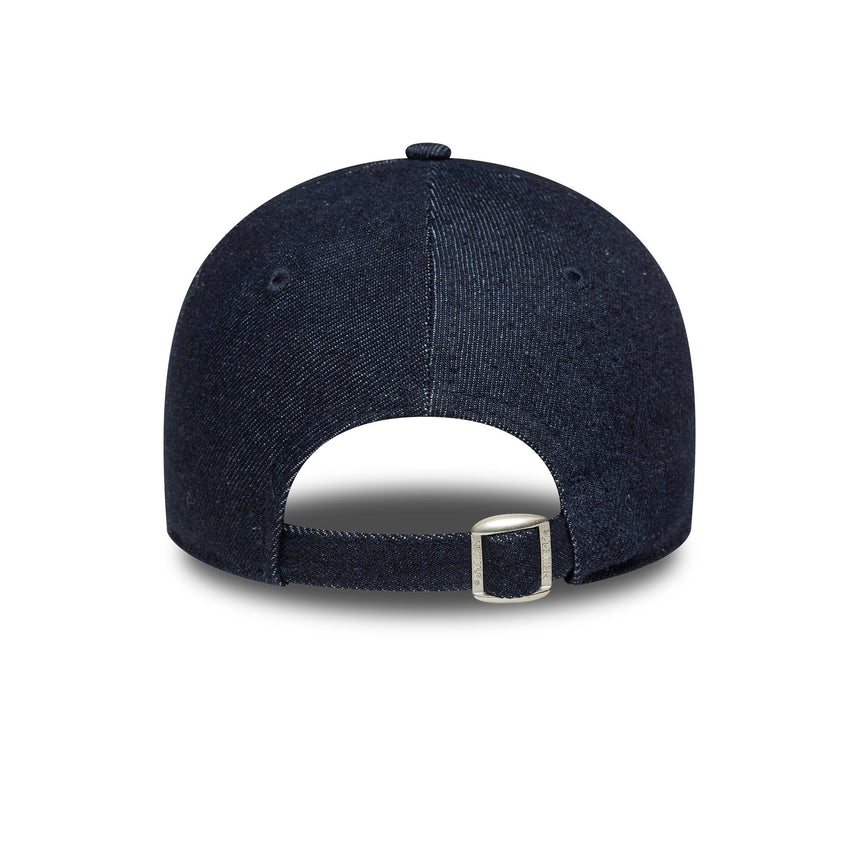 Czapka z daszkiem New York Yankees, z cekinami, New Era, 9FORTY, w niebieskim wzorze, niebieska