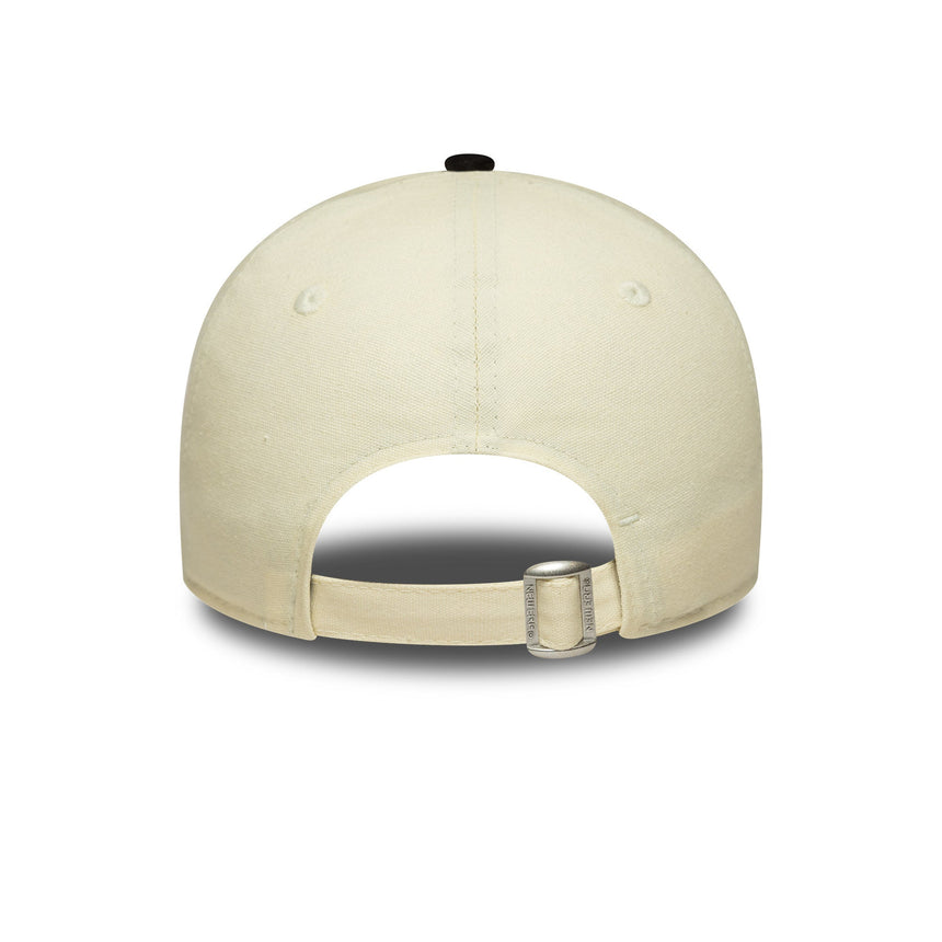 Czapka New York Yankees, sztuczny zamsz, New Era, 9FORTY, beżowo-czarny