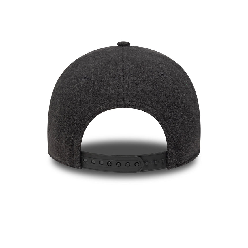 Czapka z daszkiem Chicago Bulls, wełna meltonowa, 9FORTY, szara