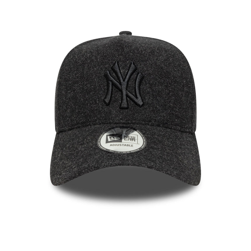 Czapka New York Yankees, Melton A-frame, New Era, 9FORTY, czarna