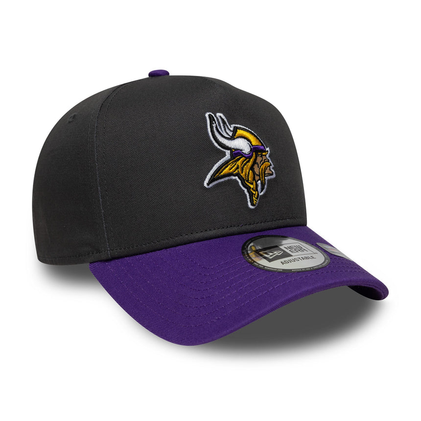 czapka Minnesota Vikings, A-Frame, New Era, szara