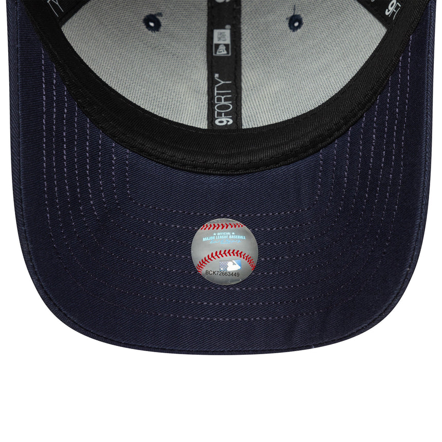 Czapka New York Yankees, napis na daszku, New Era, 9FORTY, niebieska