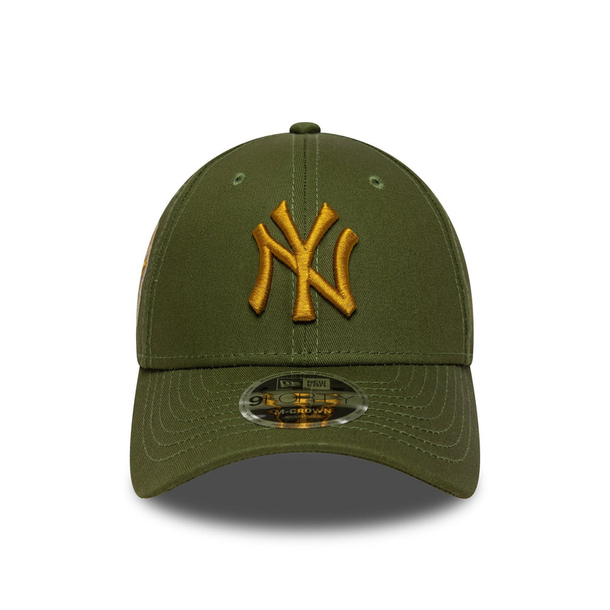 Czapka New York Yankees z naszywką World Series, New Era, 9FORTY, zielona