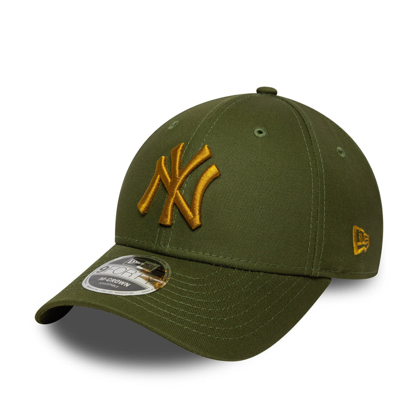 Czapka New York Yankees, naszywka WS, New Era, 9FORTY, naszywka, zielona