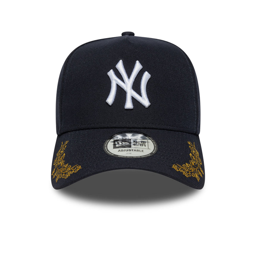 czapka New York Yankees, TONAL ICON, A-frame, New Era, 9FORTY, niebieska