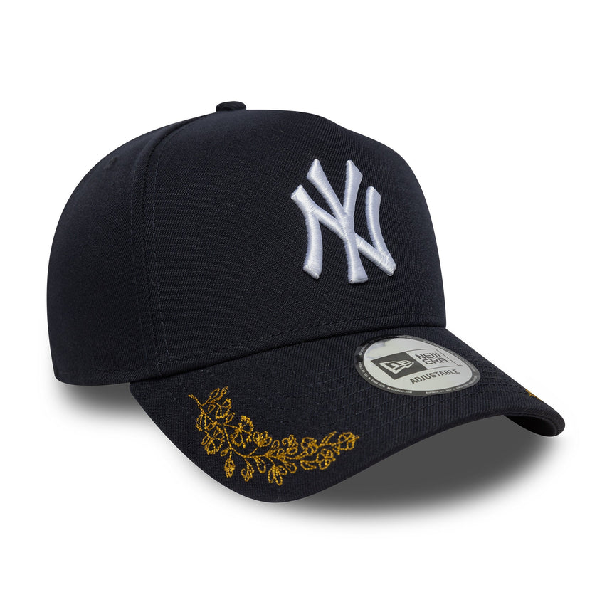 czapka New York Yankees, TONAL ICON, A-frame, New Era, 9FORTY, niebieska