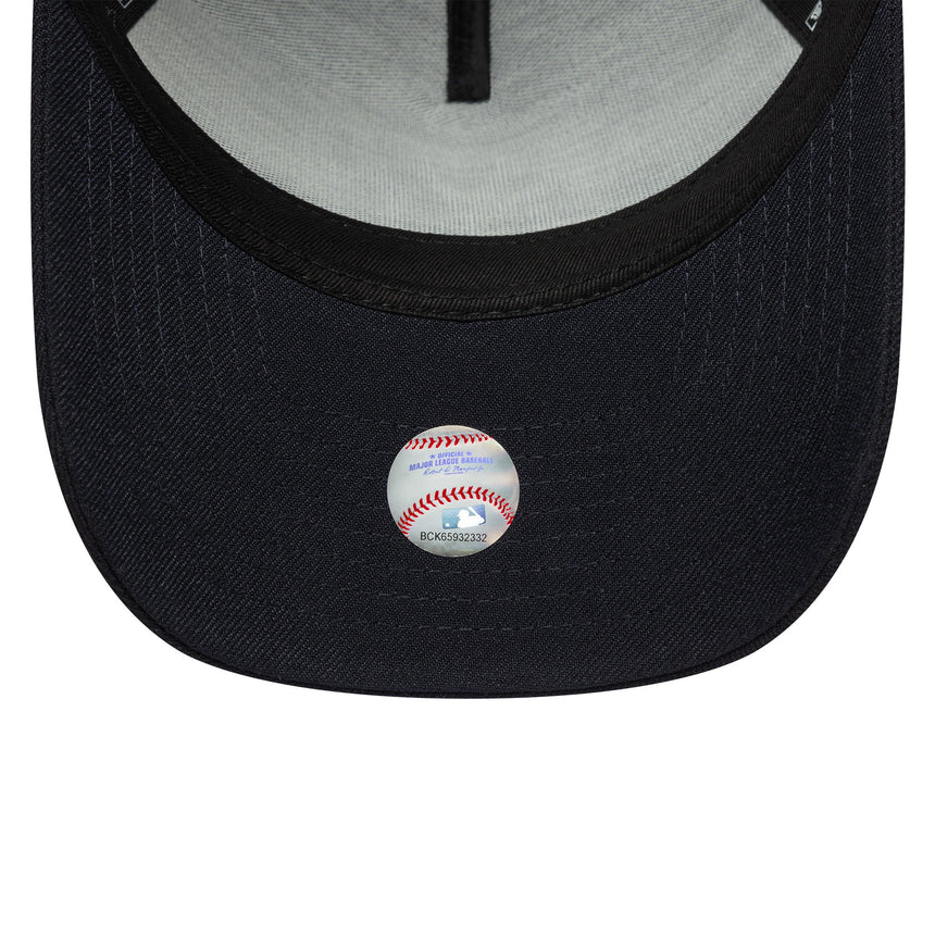 Czapka z daszkiem New York Yankees, TONAL ICON, A-frame, New Era, 9FORTY, niebieska