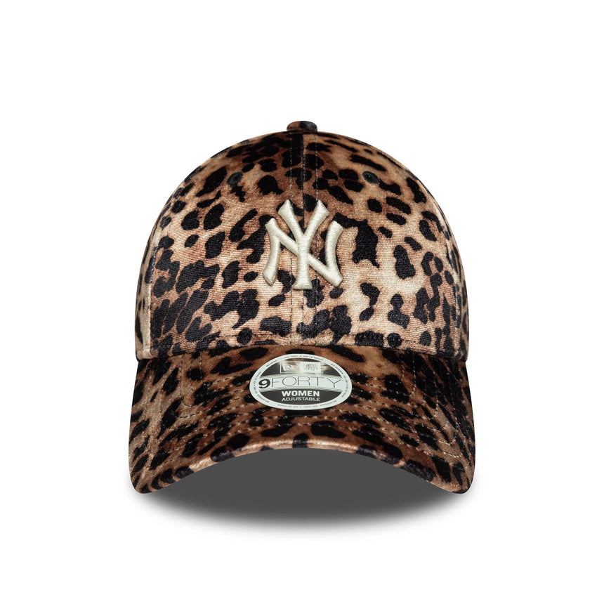 Czapka z daszkiem New York Yankees, welur, New Era, 9FORTY, wielokolorowa, wielokolorowa