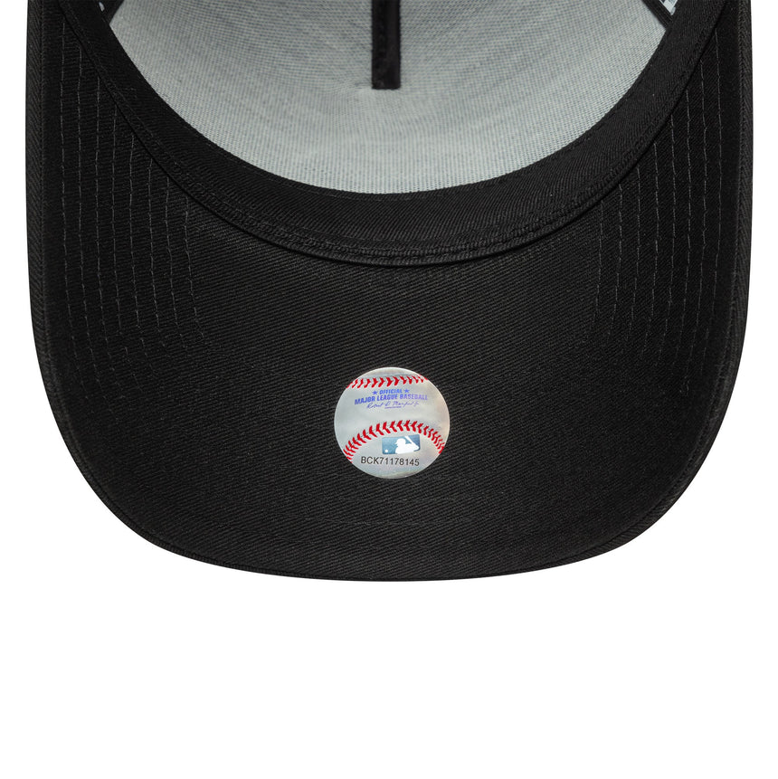 czapka New York Yankees, pin z konturem, New Era, 9FORTY, czarna