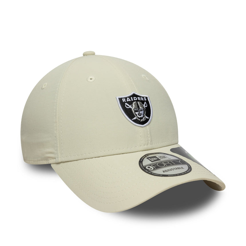 Czapka z daszkiem Las Vegas Raiders, z recyklingu, 9FORTY, New Era, szara