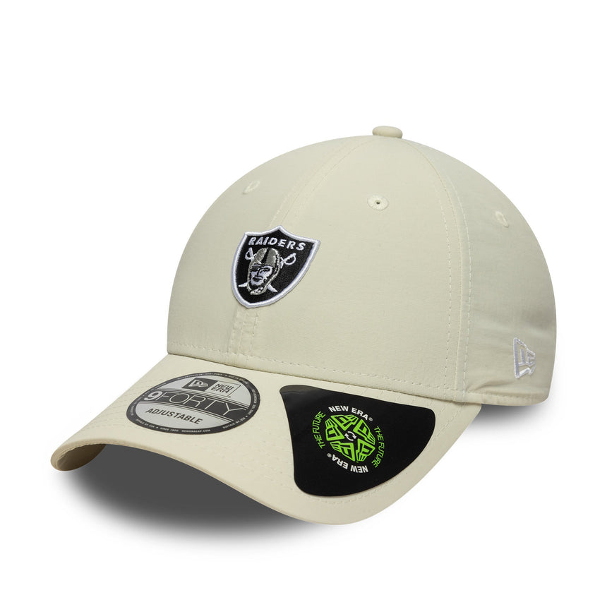 Czapka z daszkiem Las Vegas Raiders, z recyklingu, 9FORTY, New Era, szara