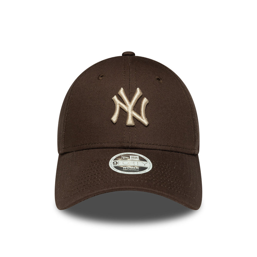 Czapka damska New York Yankees, LEAGUE ESS MIDI, 9FORTY, brązowa