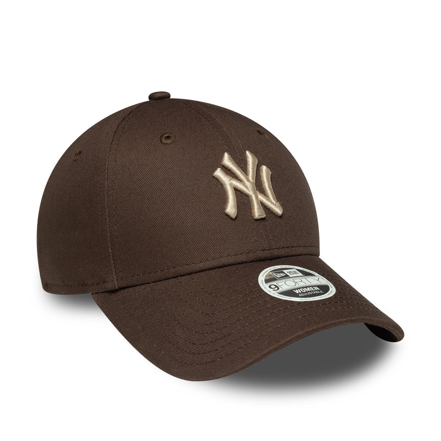 Czapka damska New York Yankees, LEAGUE ESS MIDI, 9FORTY, brązowa