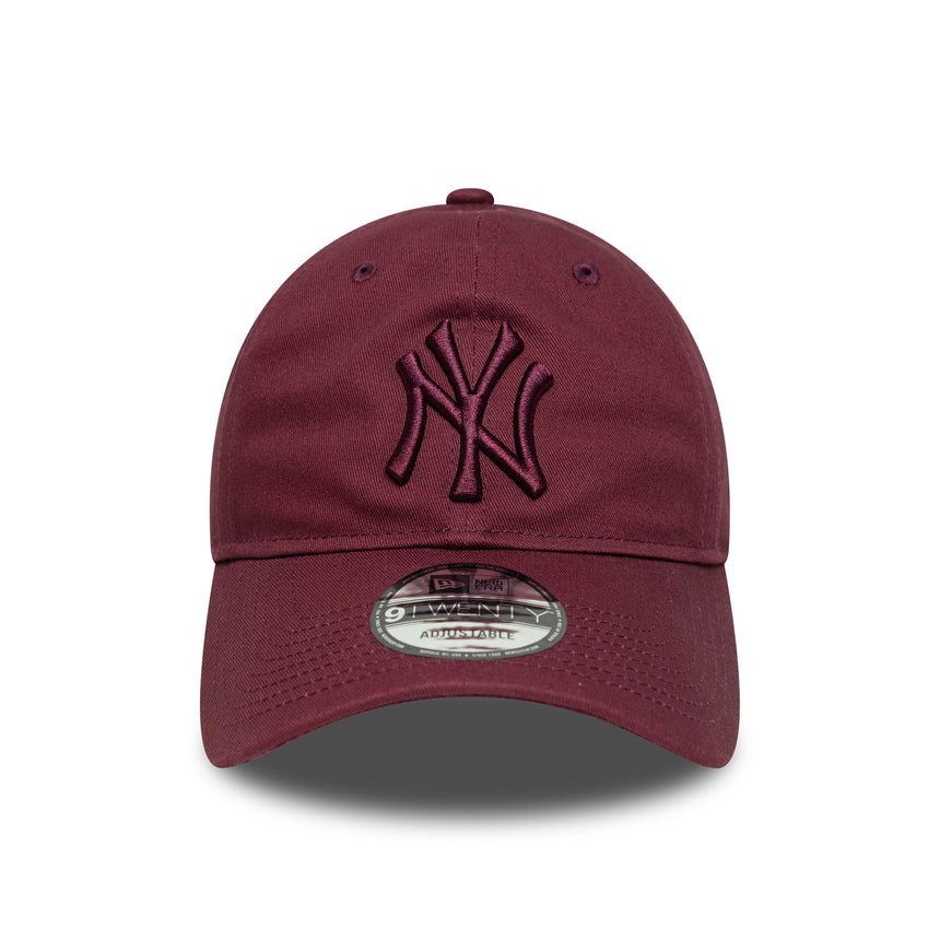 czapka New York Yankees, niezbędny element ligi, New Era, 9TWENTY, czerwony
