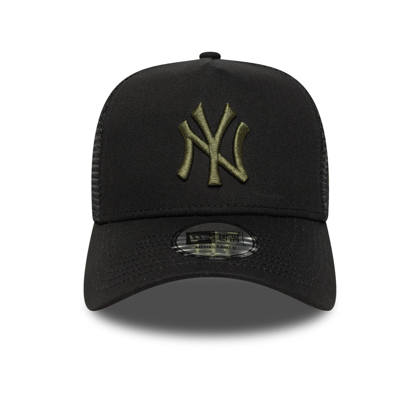 Czapka trucker New York Yankees, niezbędny element ligi, RIG, czarna