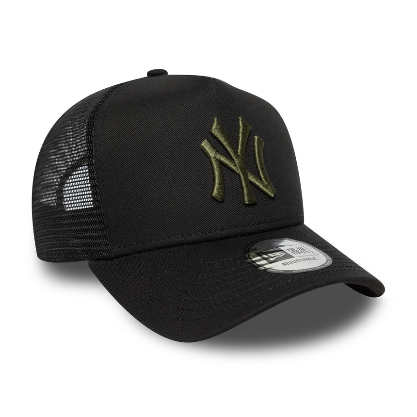 New York Yankees czapka trucker, niezbędny element ligi, RIG, czarna
