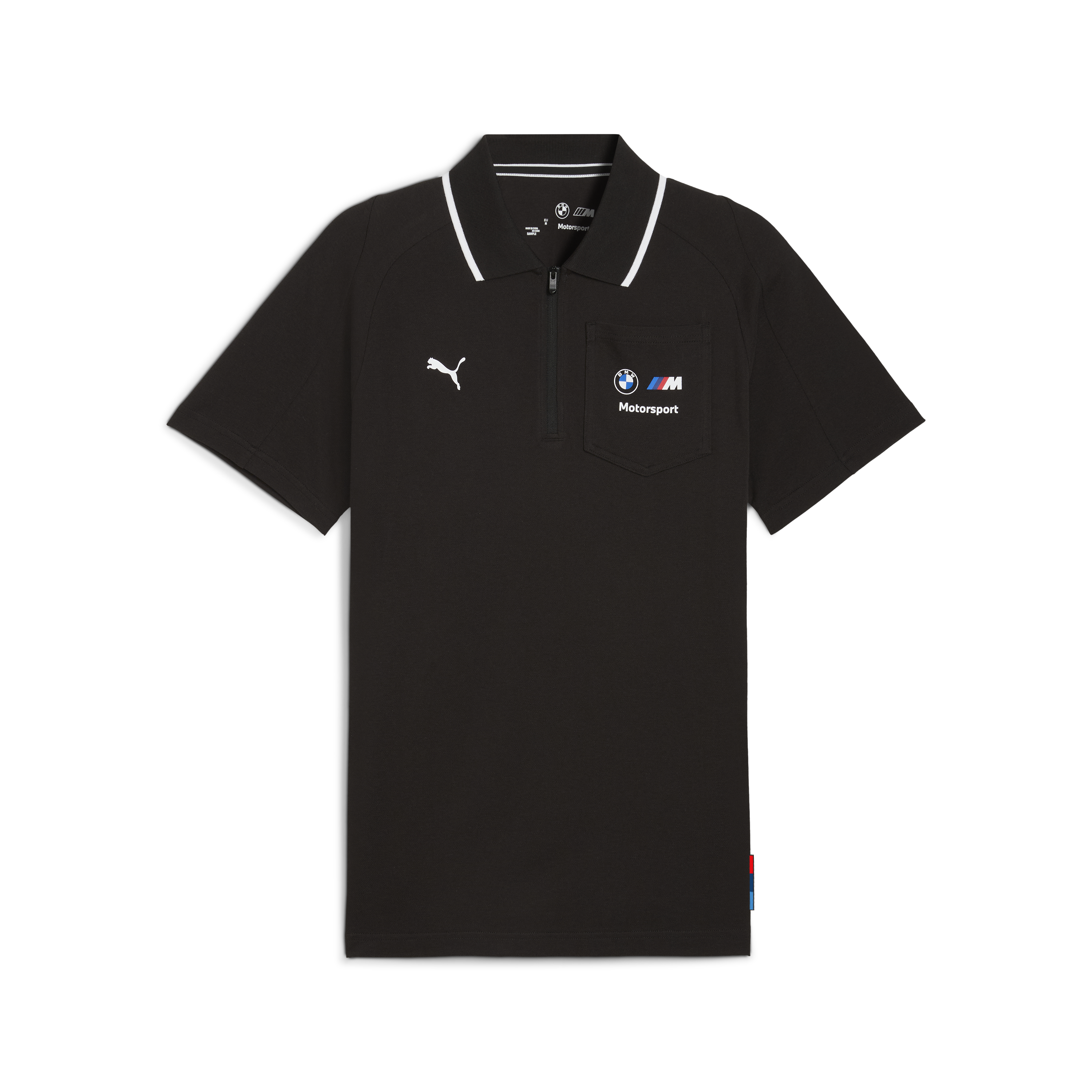 BMW zip polo, Puma, MMS, czarny 🔥