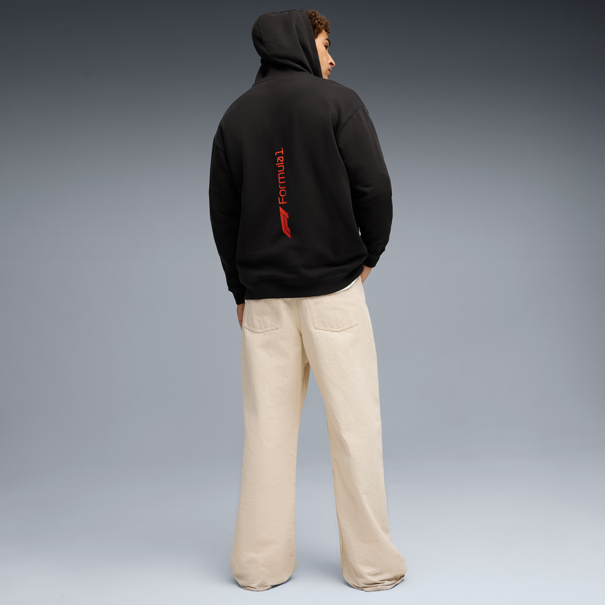 Bluza F1 z kapturem, Puma, Essential+, na zamek, czarna 🔥