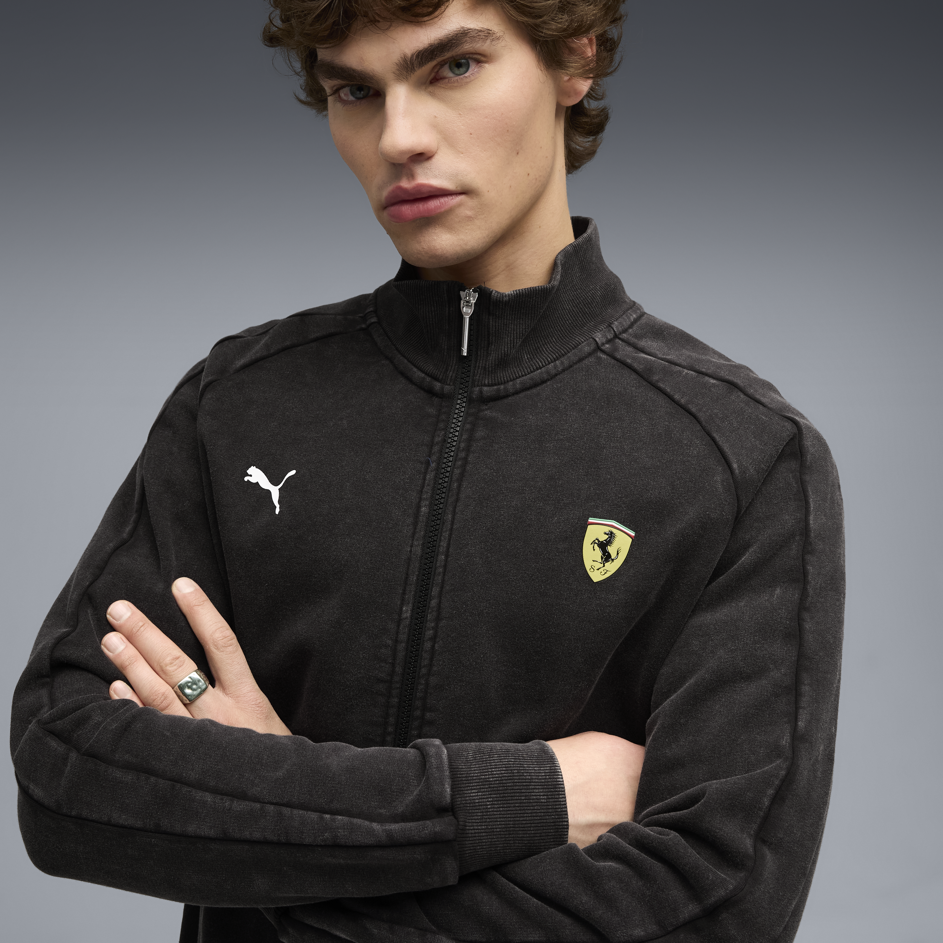Kurtka Ferrari, Puma, T7, czarna 🔥