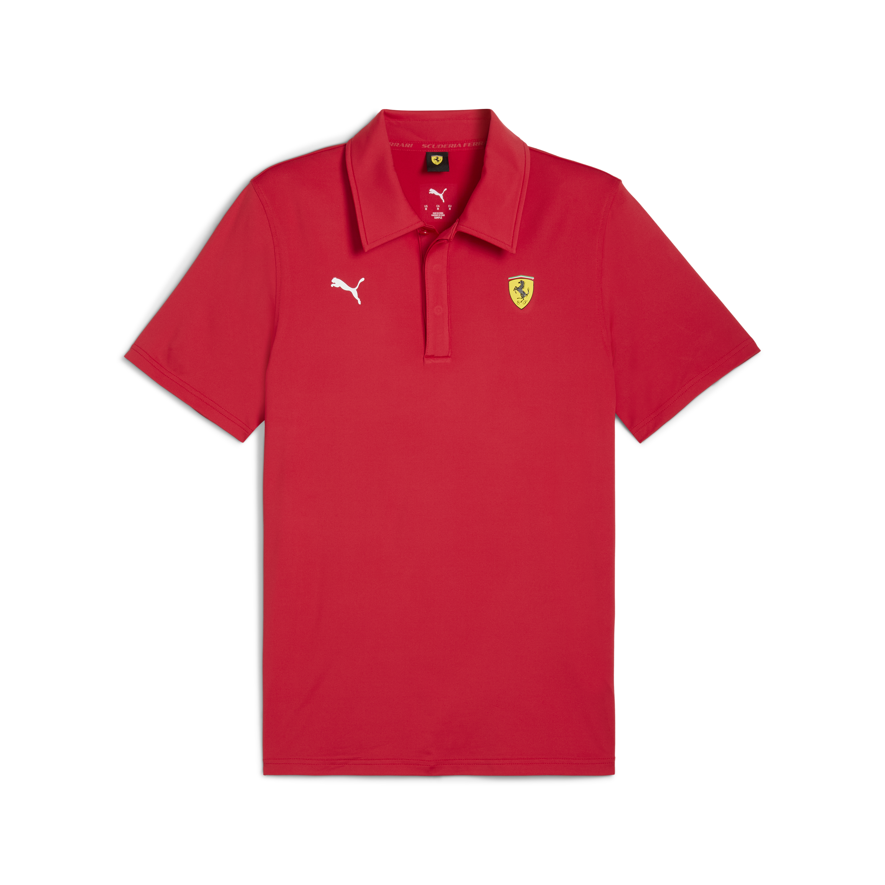 Polo Ferrari, Puma, odzież sportowa cloudspun, czerwony 🔥