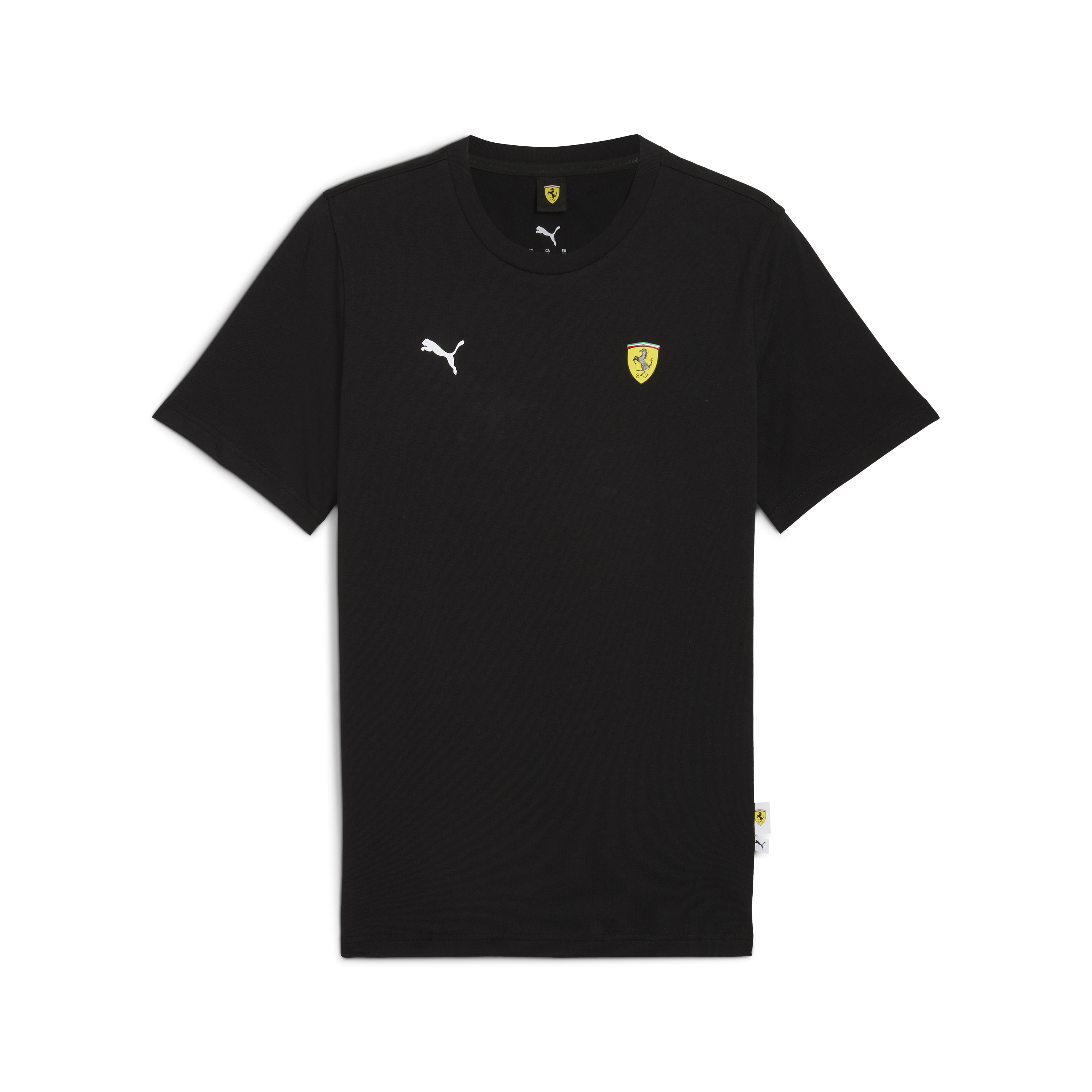 Czarna koszulka z grafiką Ferrari, Puma 🔥