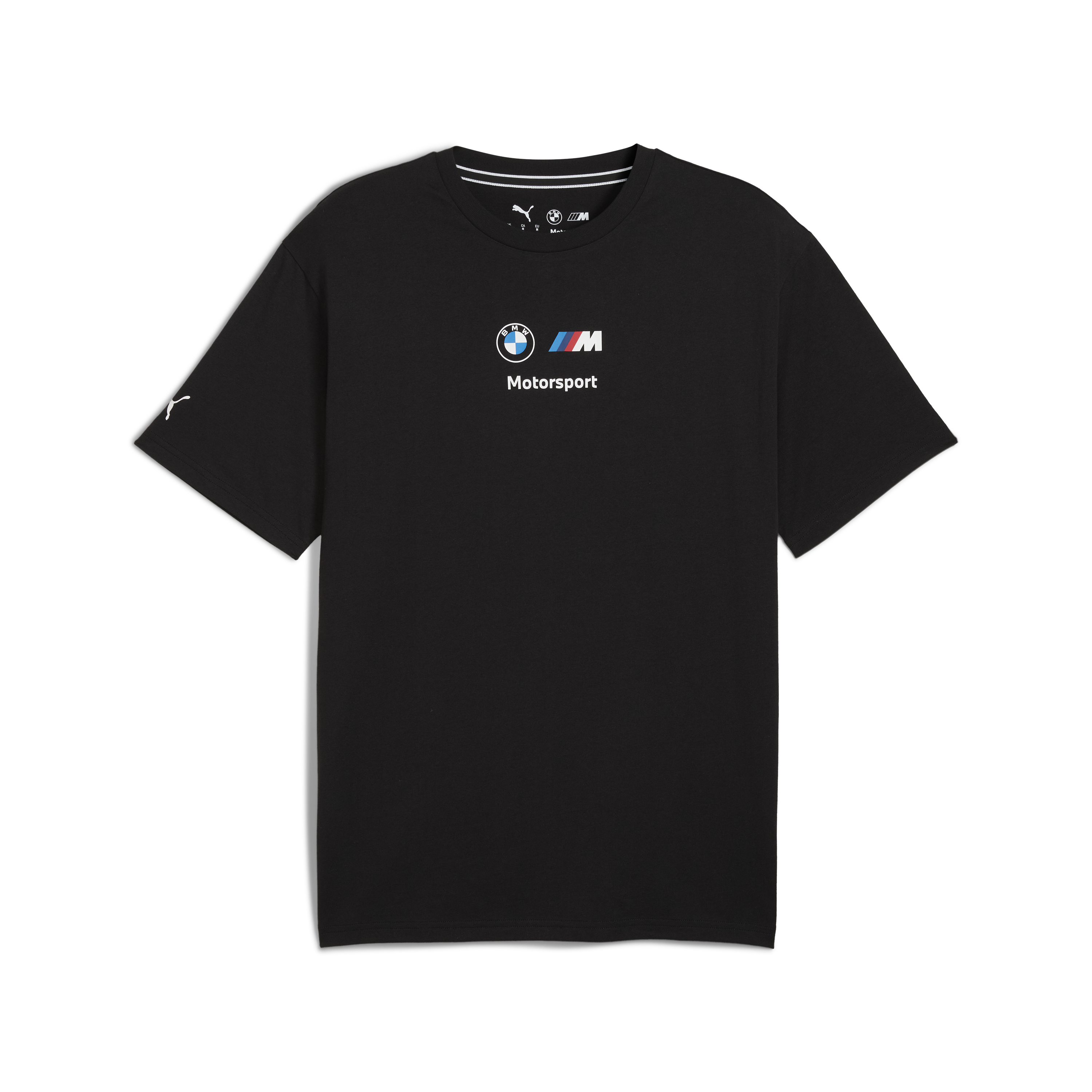 koszulka BMW, Puma, MMS, logo BMW II, essential+, czarna 🔥