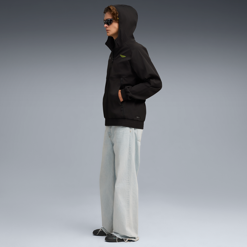 Kurtka Aston Martin, Puma, Lifestyle, PUMATECH, czarna 🔥